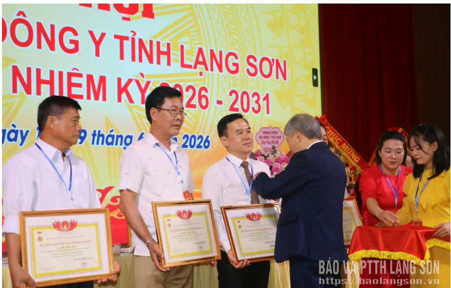 Đại hội đại biểu Hội Đông y tỉnh Lạng Sơn nhiệm kỳ 2026–2031