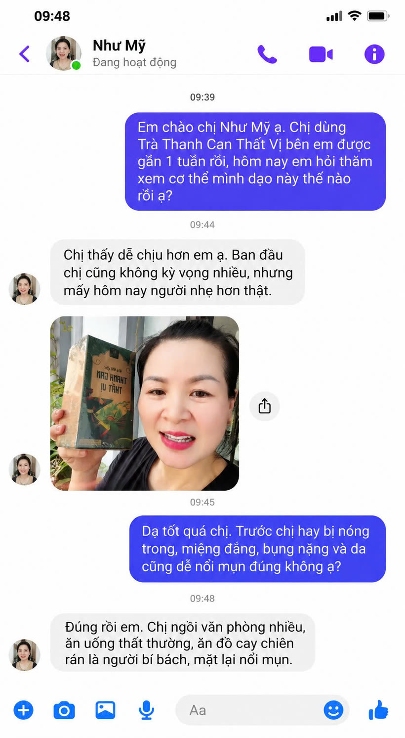 Phản hồi khách hàng Thanh Can Thất Vị 6