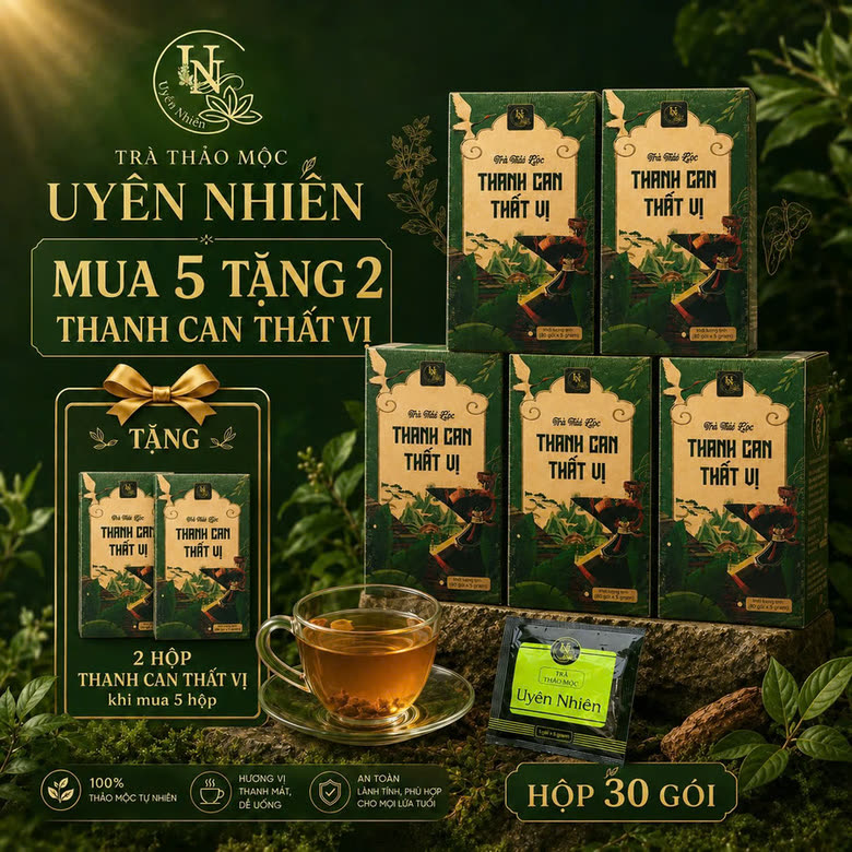 Combo 7 hộp mua 5 tặng 2 Thanh Can Thất Vị